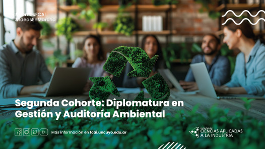 imagen Segunda Cohorte: Diplomatura en Gestión y Auditoría Ambiental