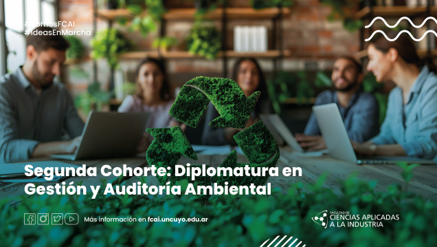 imagen Segunda Cohorte: Diplomatura en Gestión y Auditoría Ambiental
