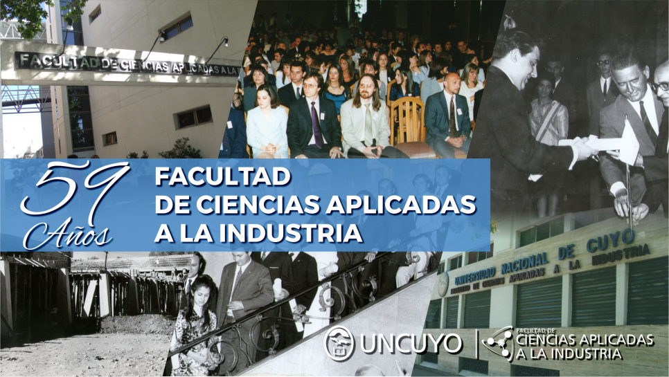imagen 59° Aniversario - Facultad de Ciencias Aplicadas a la Industria