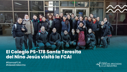 imagen El Colegio PS-178 Santa Teresita del Nino Jesús visitó la FCAI
