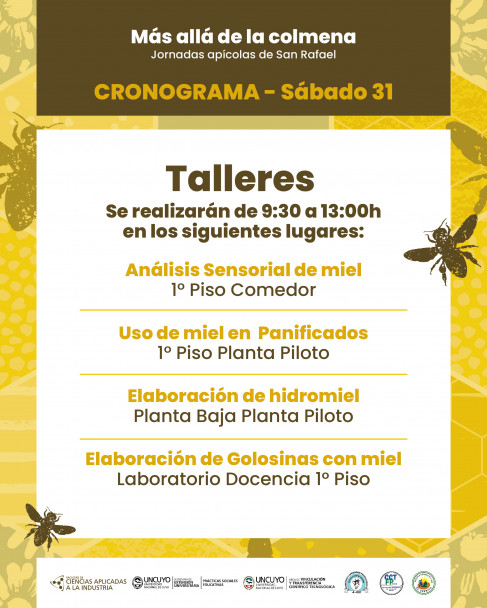 imagen "Más allá de la colmena" | Jornadas apícolas de San Rafael