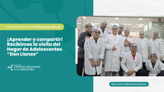imagen ¡Aprender y compartir!  Recibimos la visita del Hogar de Adolescentes "Don Llanos"