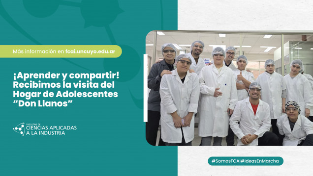 imagen ¡Aprender y compartir!  Recibimos la visita del Hogar de Adolescentes "Don Llanos"