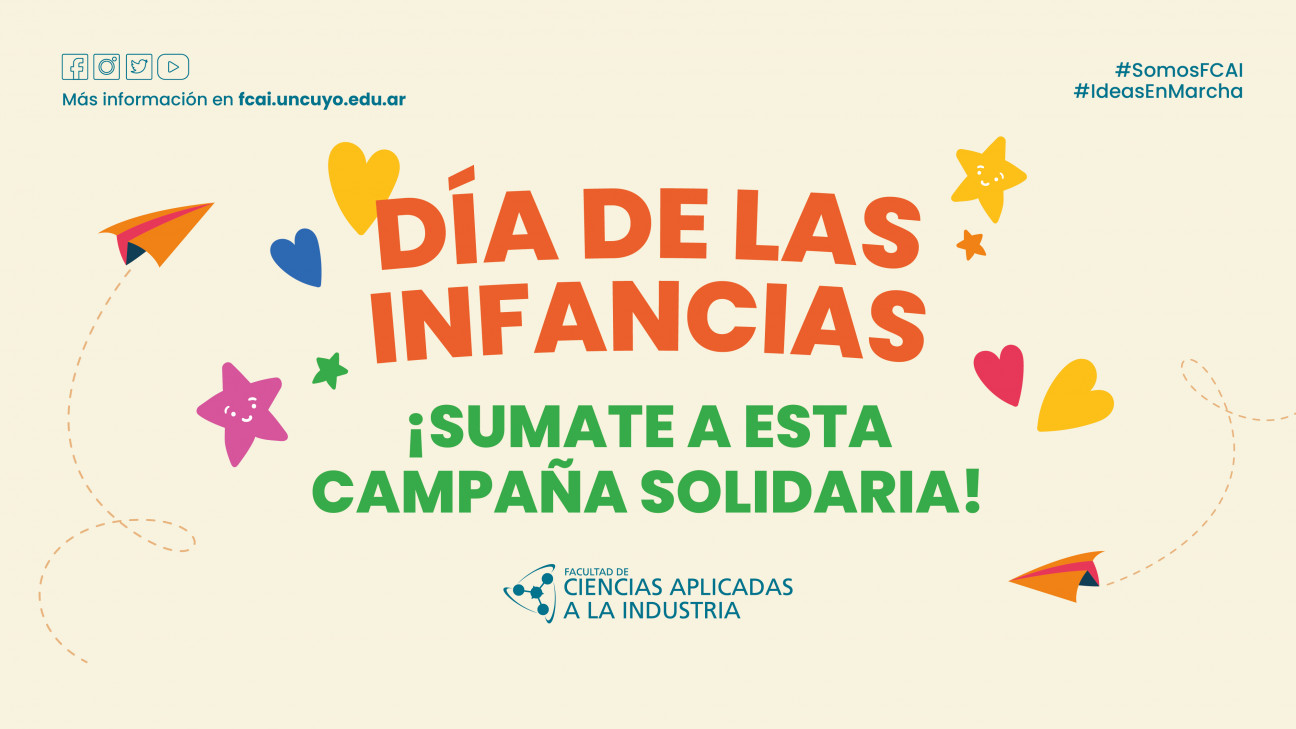 imagen DÍA DE LAS INFANCIAS - ¡SUMATE A ESTA CAMPAÑA SOLIDARIA!