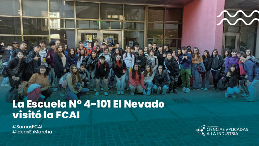 imagen La Escuela N° 4-101 El Nevado visitó la FCAI