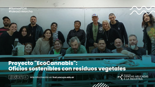 imagen Proyecto "EcoCannabis": Oficios sostenibles con residuos vegetales