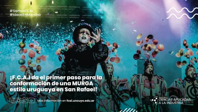 imagen ¡F.C.A.I. da el primer paso para la conformación de una MURGA estilo uruguaya en San Rafael!