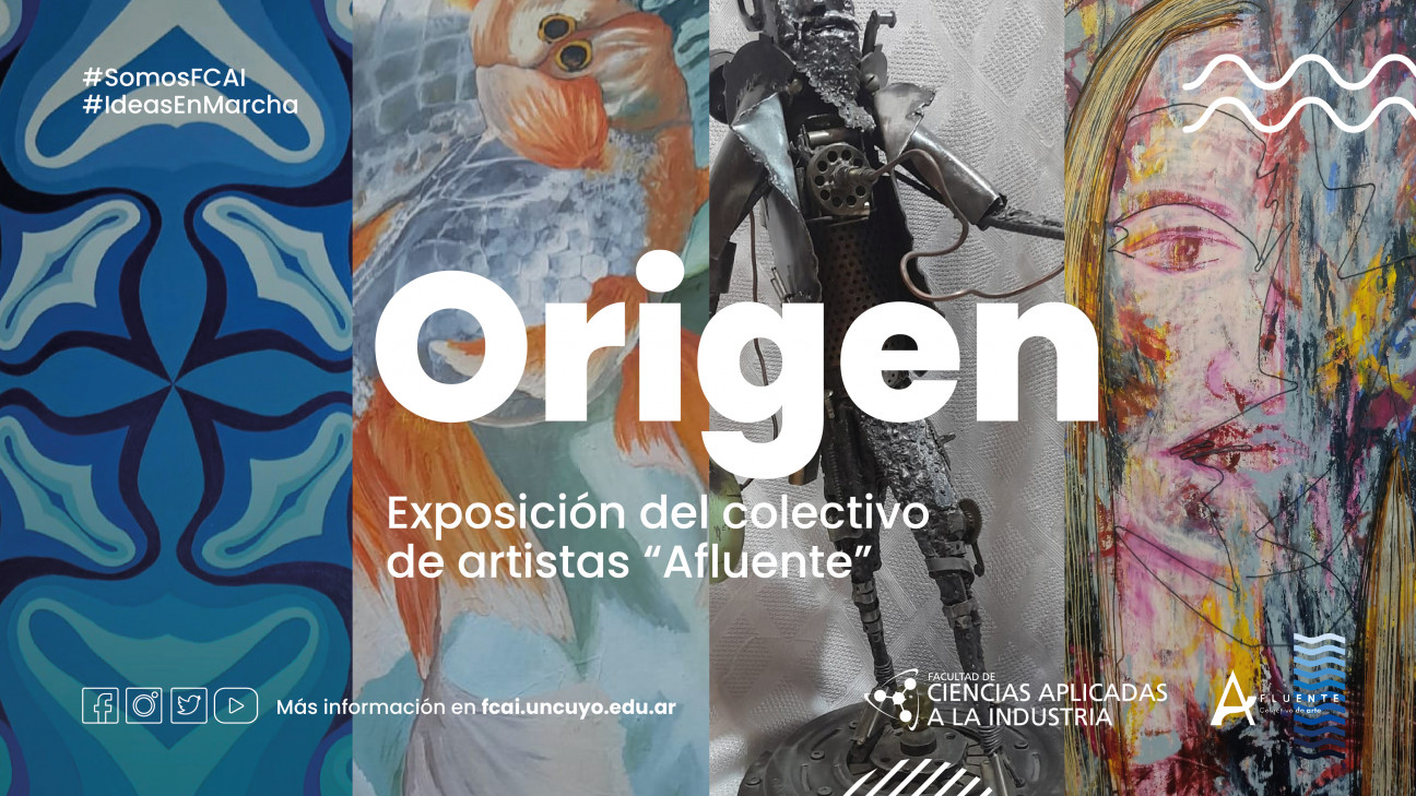 imagen "Origen": Exposición del colectivo de artistas "Afluente"