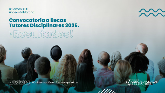 imagen Convocatoria a Becas Tutores Disciplinares 2025. ¡Resultados!