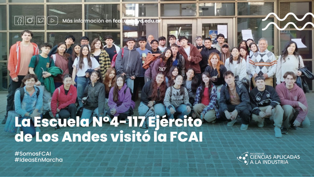 imagen La Escuela N°4-117 Ejército de Los Andes visitó la FCAI