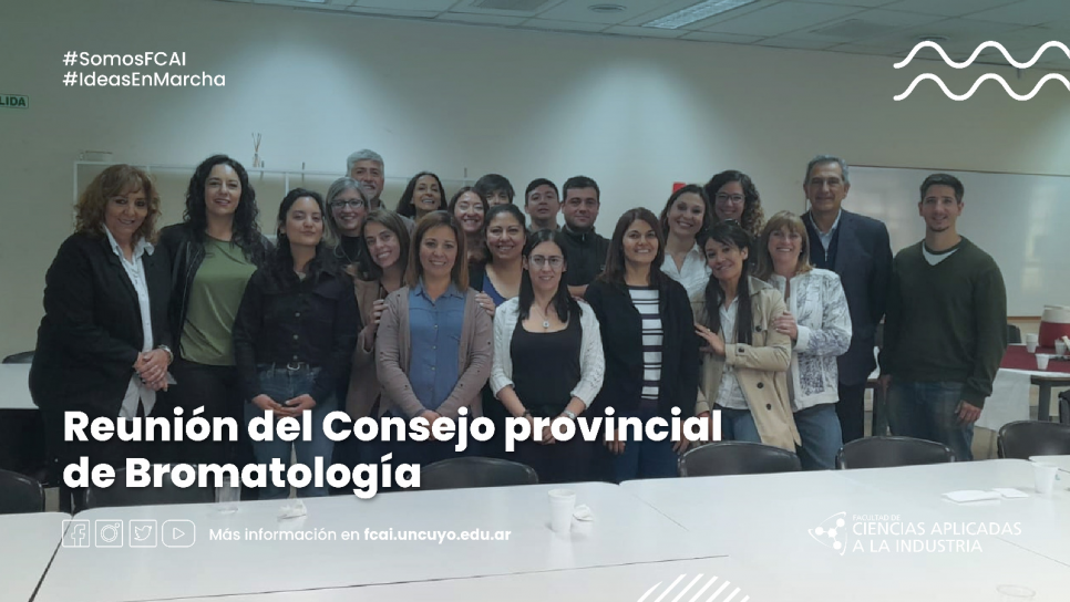 imagen Reunión del Consejo provincial de Bromatología