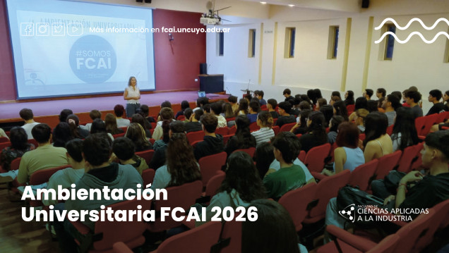 imagen Ambientación Universitaria FCAI 2026