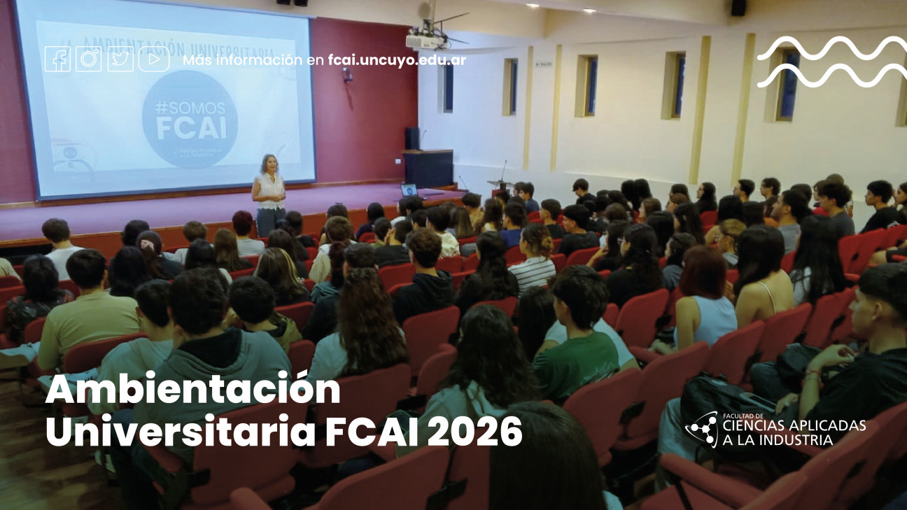 imagen Ambientación Universitaria FCAI 2026