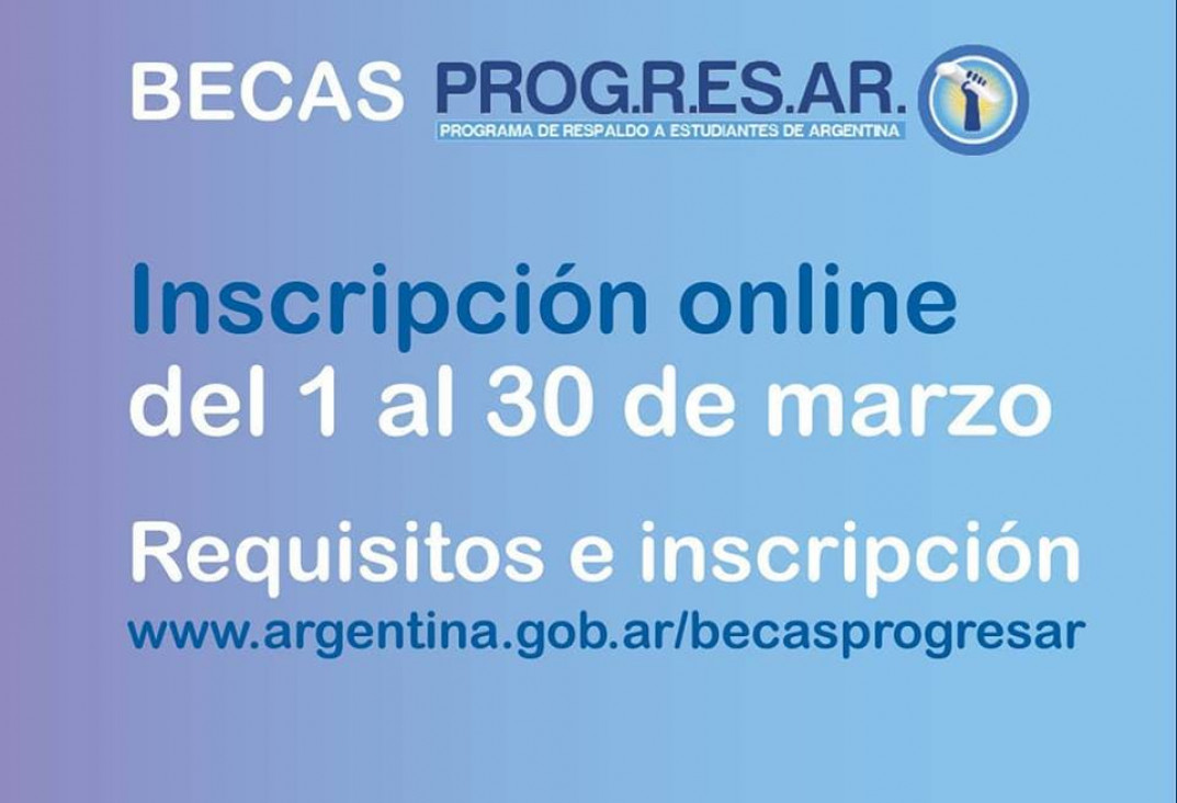 imagen Becas PROGRESAR 2019