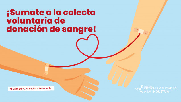 imagen ¡Sumate a la colecta voluntaria de donación de sangre! 