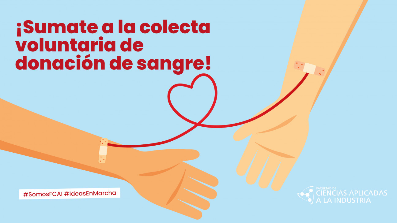 imagen ¡Sumate a la colecta voluntaria de donación de sangre! 