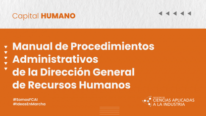 imagen Manual de Procedimientos Administrativos de la Dirección General de Recursos Humanos