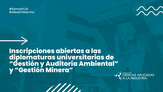 imagen Inscripciones abiertas a las diplomaturas universitarias de "Gestión y Auditoría Ambiental" y "Gestión Minera"