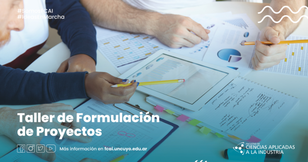 Taller de Formulación de Proyectos - Facultad de Ciencias Aplicadas a ...