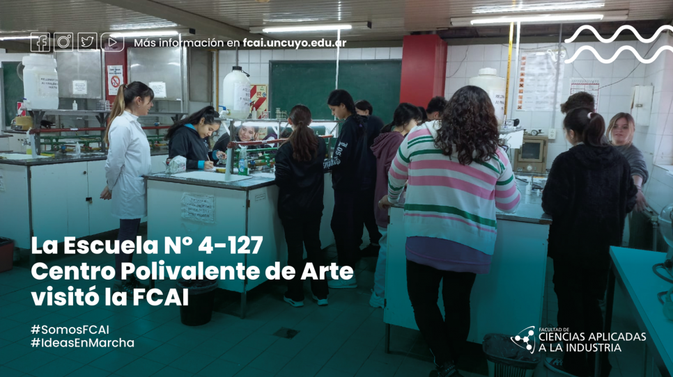 imagen La Escuela Nº 4-127 Centro Polivalente de Arte visitó la FCAI