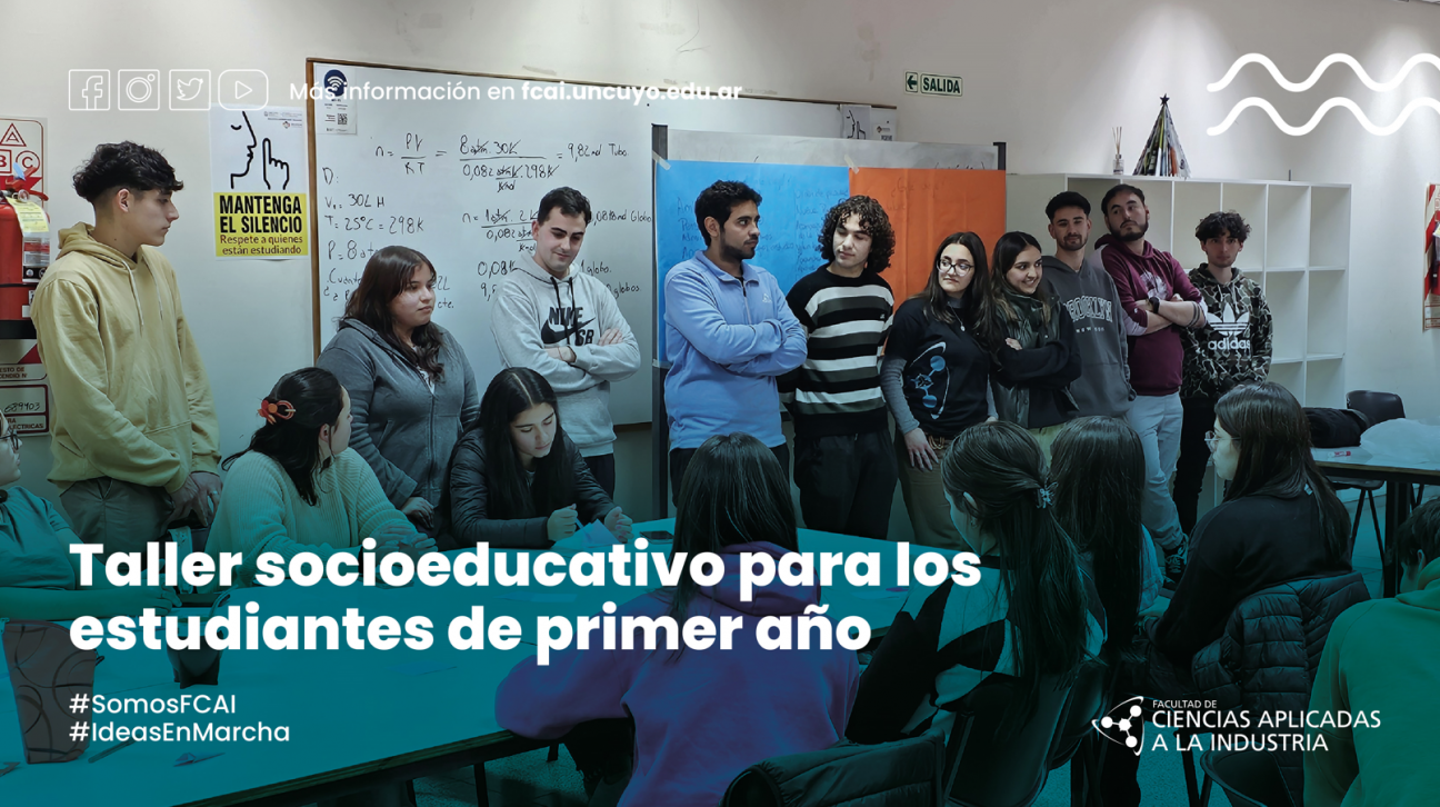 imagen TALLER SOCIOEDUCATIVO PARA LOS ESTUDIANTES DE PRIMER AÑO