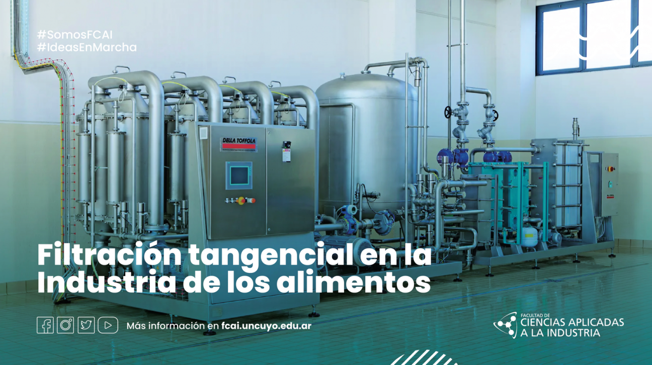 imagen Filtración tangencial en la industria de los alimentos