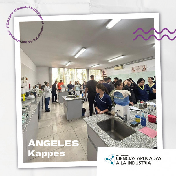 imagen FCAI por el mundo. Trayectorias Profesionales, hoy: Ángeles Kappes.