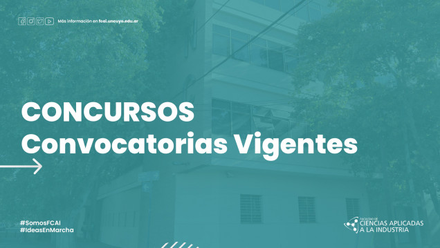 imagen CONCURSOS | Convocatorias Vigentes