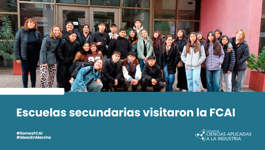 imagen Escuelas secundarias visitaron la FCAI