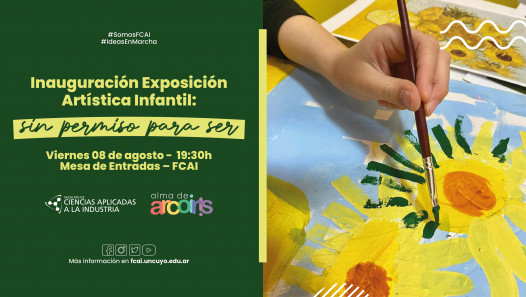 imagen Inauguración Exposición Artística Infantil: "Sin permiso para ser"