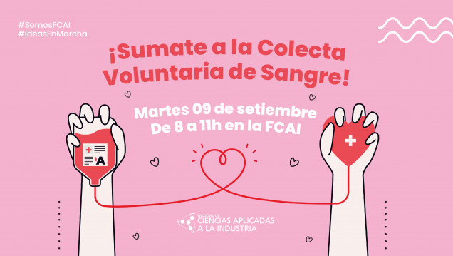 imagen ¡Sumate a la Colecta Voluntaria de Sangre! 