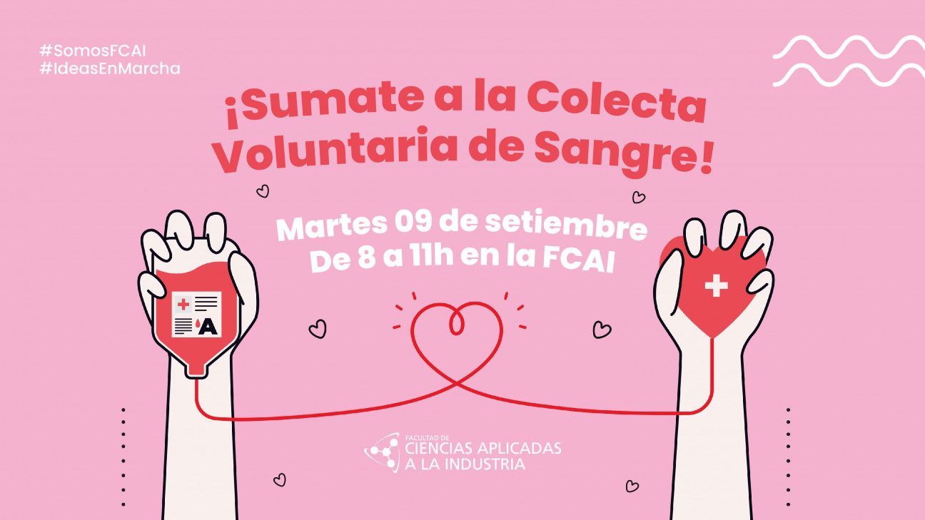imagen ¡Sumate a la Colecta Voluntaria de Sangre! 