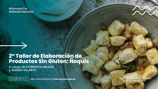 imagen 2° Taller de Elaboración de Productos Sin Gluten: Ñoquis