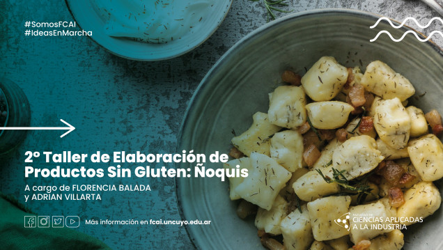 imagen 2° Taller de Elaboración de Productos Sin Gluten: Ñoquis