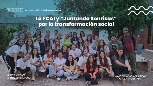 imagen La FCAI junto a Juntando Sonrisas por la transformación social