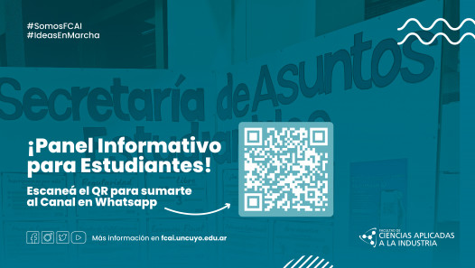 imagen Panel Informativo para Estudiantes