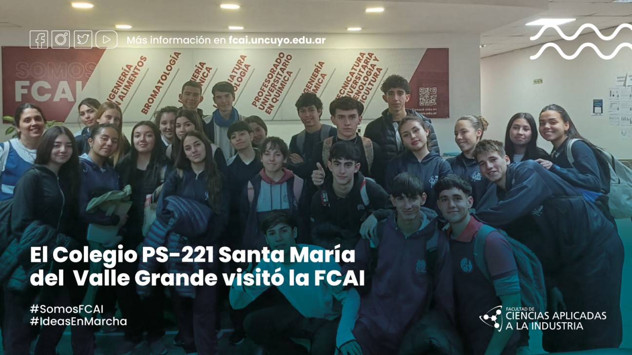 imagen El Colegio PS-221 Santa María del Valle Grande visitó la FCAI