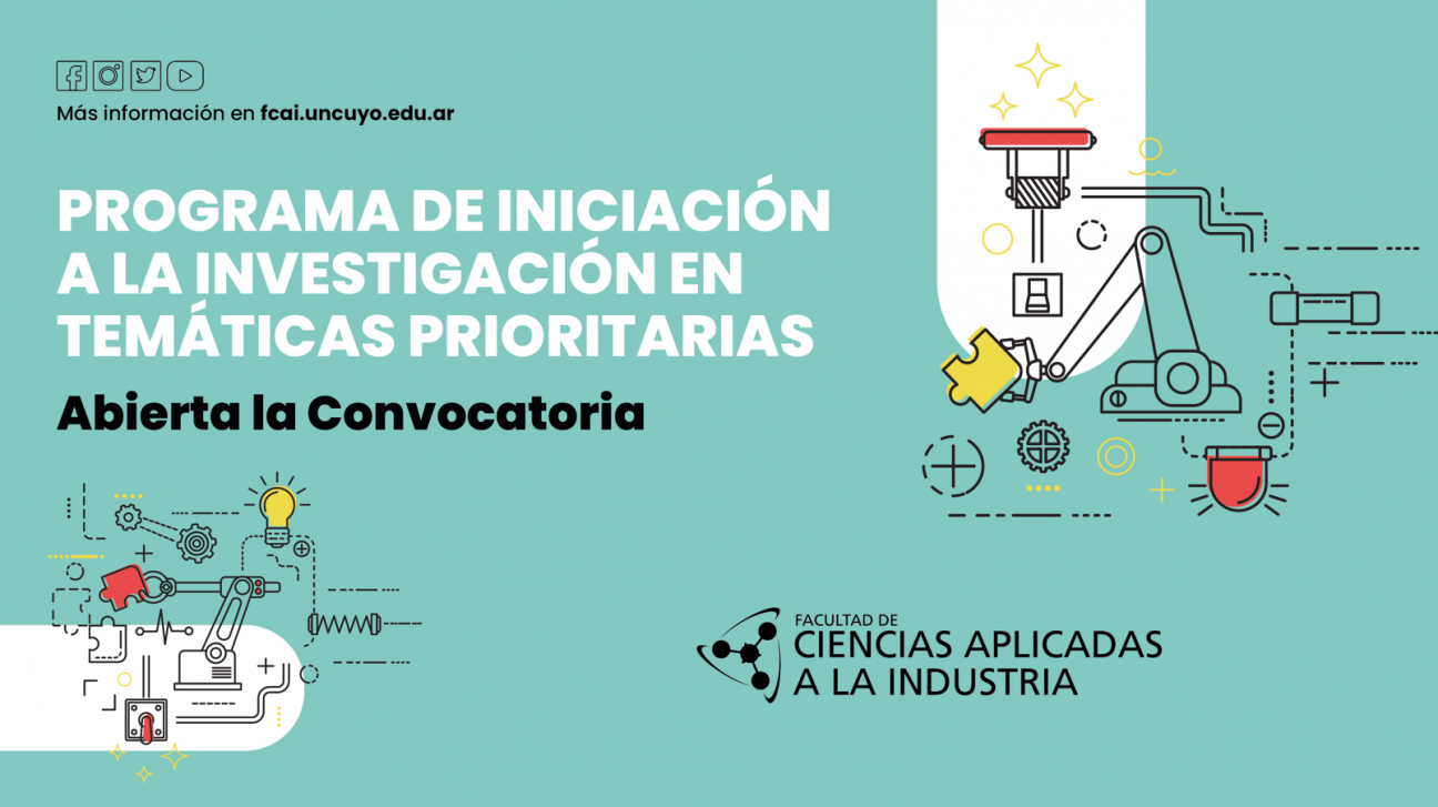 imagen La Facultad de Ciencias Aplicadas a la Industria lanza el "Programa de Iniciación a la Investigación en Temáticas Prioritarias"