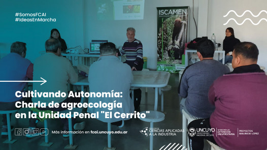 imagen Cultivando Autonomía: Charla de agroecología en la Unidad Penal "El Cerrito"