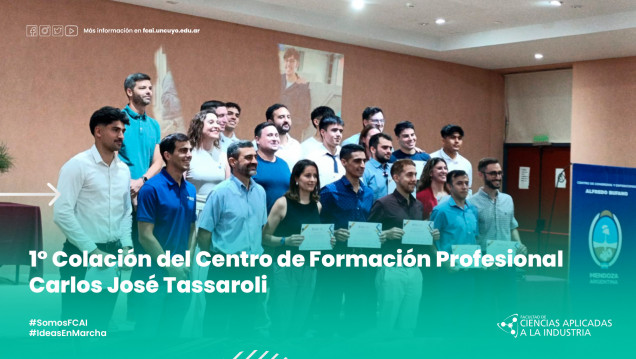 imagen 1° Colación del Centro de Formación Profesional Carlos José Tassaroli