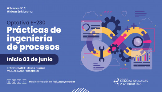 imagen Optativa E-230 Prácticas de ingeniería de procesos