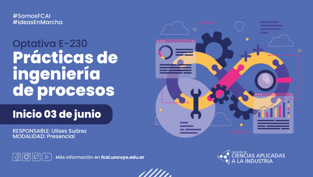 imagen Optativa E-230 Prácticas de ingeniería de procesos