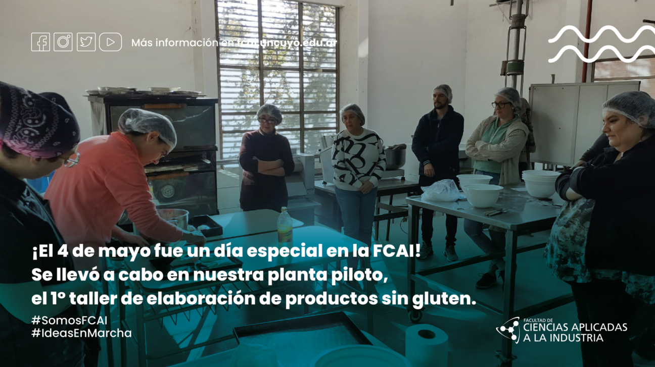 imagen 1° Taller de elaboración de productos sin gluten: prepizzas y focaccia