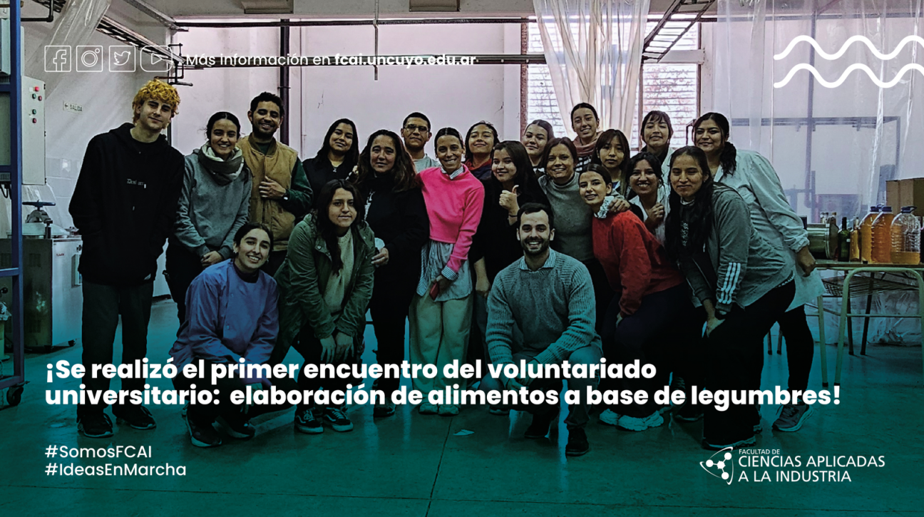 imagen ¡SE REALIZÓ EL PRIMER ENCUENTRO DEL VOLUNTARIADO UNIVERSITARIO:  ELABORACIÓN DE ALIMENTOS A BASE DE LEGUMBRES!