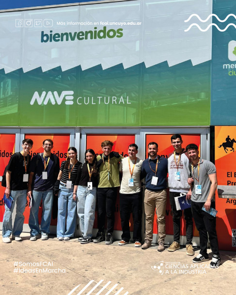 imagen Estudiantes de FCAI presentes en el mayor evento de minería de Argentina