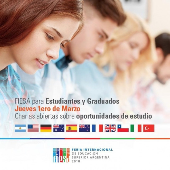 imagen Charlas sobre oportunidades internacionales para estudiantes y egresados