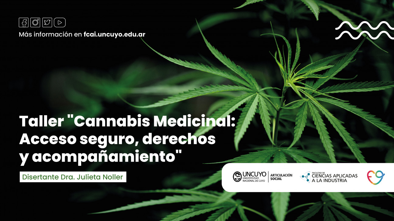 imagen Taller "Cannabis Medicinal: Acceso seguro, derechos y acompañamiento"