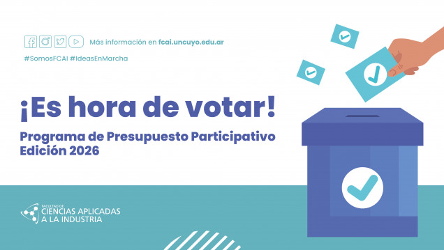 imagen ¡Es hora de votar! 