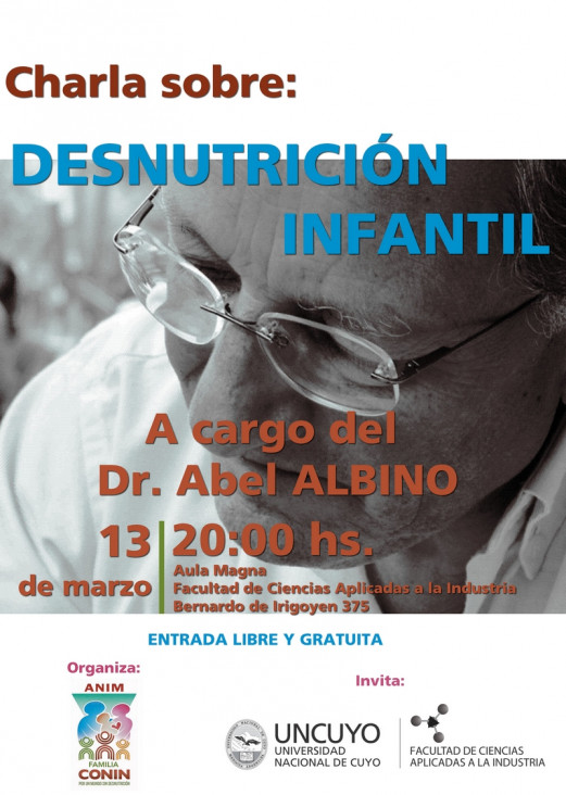 imagen Charla sobre: DESNUTRICIÓN INFANTIL