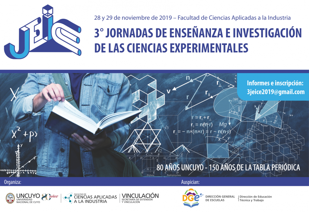 imagen III Jornadas de Enseñanza e Investigación de las Ciencias Experimentales